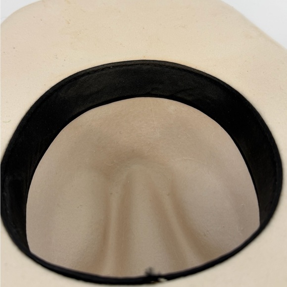 Janessa Leone Wool Hat with Leather Band main image 5